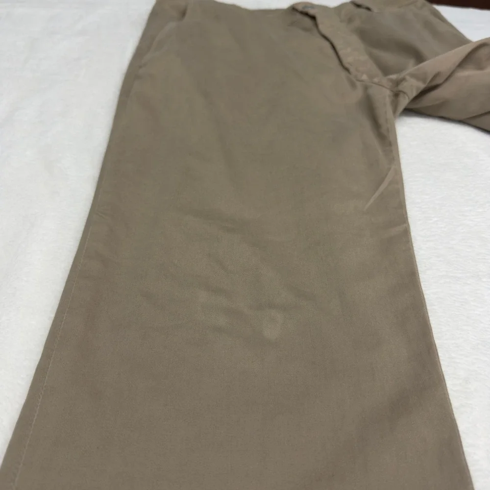 AG Adriano Goldschmied Pants Mens 34x30 Lux Khaki Canvas Tan Chino Casual